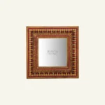 Virasat Natural Carved Mirror Frame