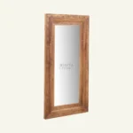 Serene Carved Mirror Frame - Image 2