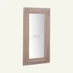 Warmline Whitewash Carved Mirror Frame - Image 2